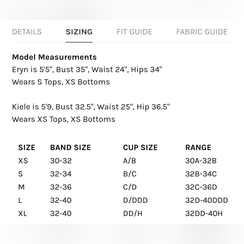 NWT Skatie 'Mya' ribbed/stretchy bikini top size XS, Corona - Picture 14 of 16